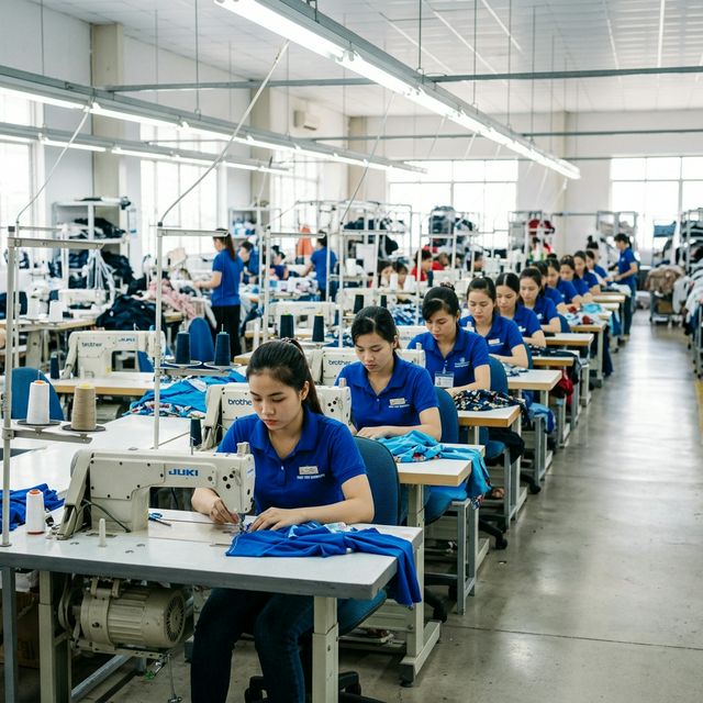 May Mặc Công Nghiệp
